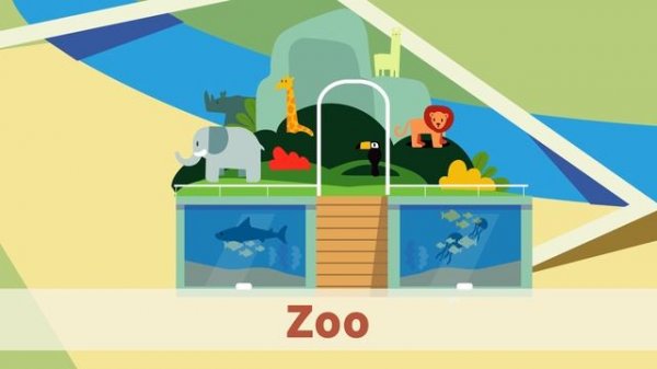 Parts of the City I - Vocabulary for Kids