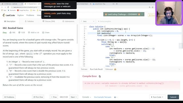 Let's do some Leetcode! One graph problem and then some array problems! смотреть онлайн