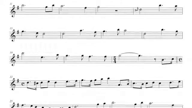 За приятный солнца свет, Саксофон альт, караоке смотреть онлайн