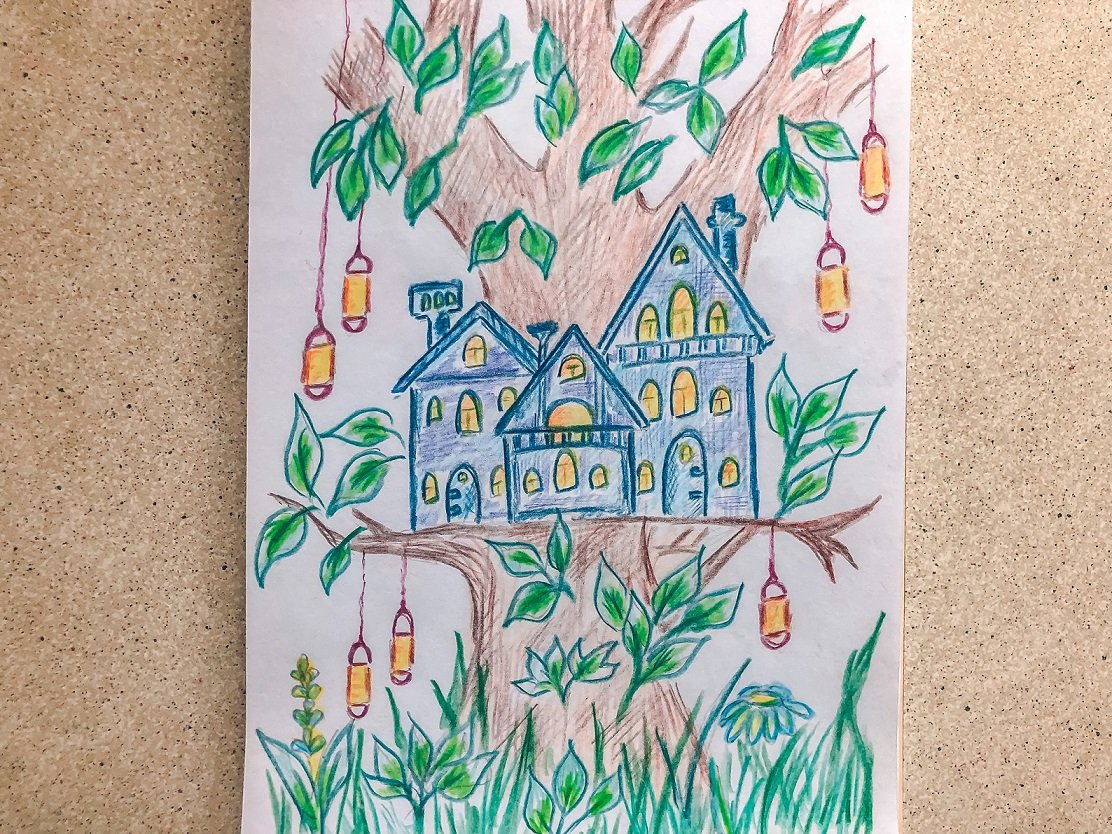 Как нарисовать сказку карандашами // РИСОВАНИЕ ДЕТЯМ смотреть онлайн