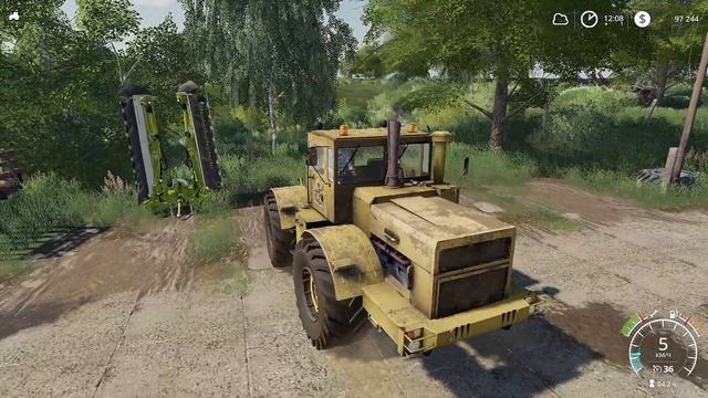 Farming Simulator 19 - РАЗГРУЖАЮ ЛЕС и КОСИМ ТРАВУ - Фермер в совхозе РАССВЕТ # 20 смотреть онлайн