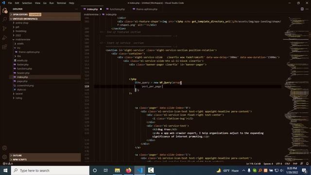 Basic to advanced WordPress Theme Development 7 смотреть онлайн