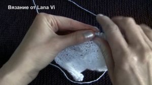 Листики/листья спицами: СХЕМА 2 МК. МОДНЫЙ узор листики/листочки спицами. Крупные "листья"