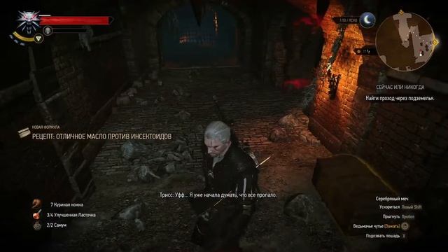 Ведьмак 3 - Глава 94 - Сейчас или никогда (полное прохождение БЕЗ КОММЕНТАРИЕВ) смотреть онлайн