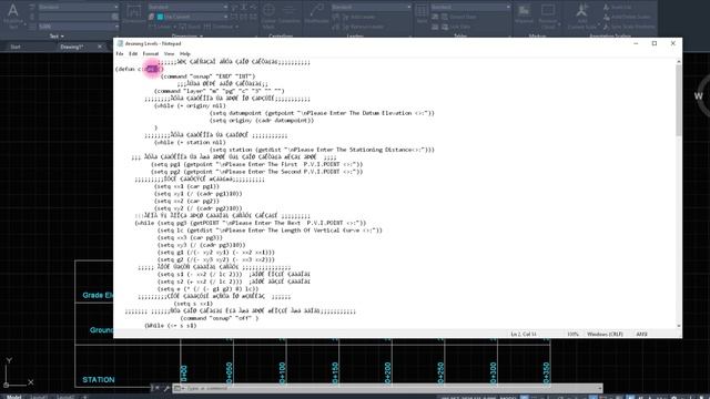 AutoCAD Profile Design 2 Lisp
