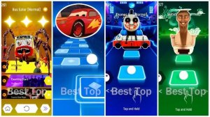 ?Tiles Top Hop ? Bus Easter Thomas Train EXE Skibidi Toilet ? Lighthing Mcqueen ? Thomas ? Skibidi
