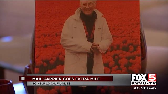 Las Vegas USPS mail carrier checks in on cancer patient during his routes смотреть онлайн