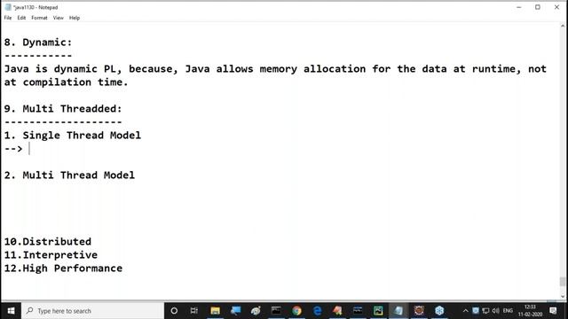 CORE JAVA tutorials || Session - 8 || by Mr. Nagoor Babu On 11-02-2020 @ 11:30AM смотреть онлайн