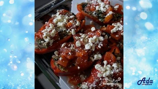 ★ЛУЧШИЙ РЕЦЕПТ ВКУСНО НЕИМОВЕРНО!!!★ ФАРШИРОВАННЫЕ БОЛГАРСКИЕ ПЕРЦЫ В ГРЕЧЕСКОМ СТИЛЕ ★ смотреть онлайн