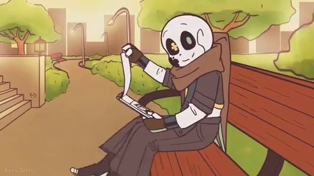 "Art takes time and practice"-Ink Sans(Undertale AU short animation) смотреть онлайн