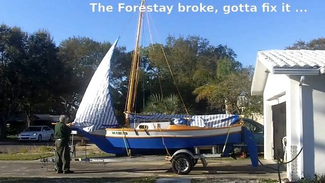 Weekender Boatbuilding Driveway Launch.mp4