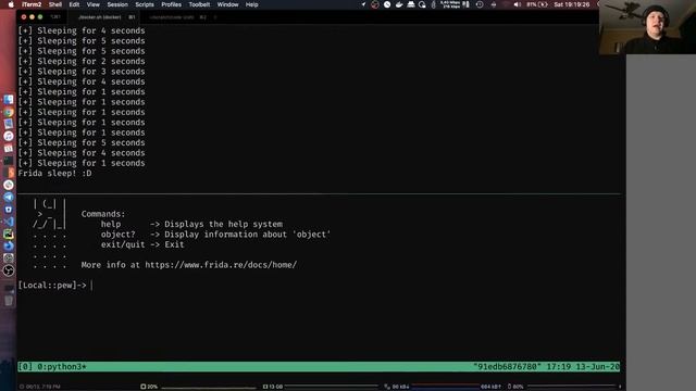 frida-boot ? - a binary instrumentation workshop, using Frida, for beginners смотреть онлайн