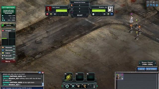 War Commander 85 Tier A Wildfire Base смотреть онлайн