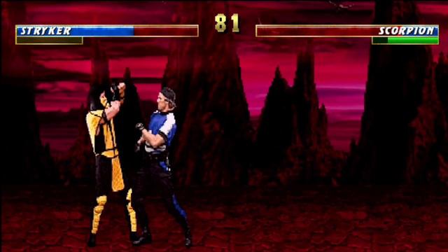 Mortal Kombat IMKO - (Striker Vs Scorpion)_ Fight (Very Hard) смотреть онлайн