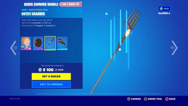 Queen summer bundle (item shop) смотреть онлайн