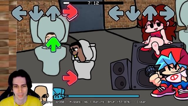 СКИБИДИ ТУАЛЕТ - НОВЫЕ ТОП ПЕСНИ FNF! - Friday Night Funkin' VS Skibidi Toilet смотреть онлайн