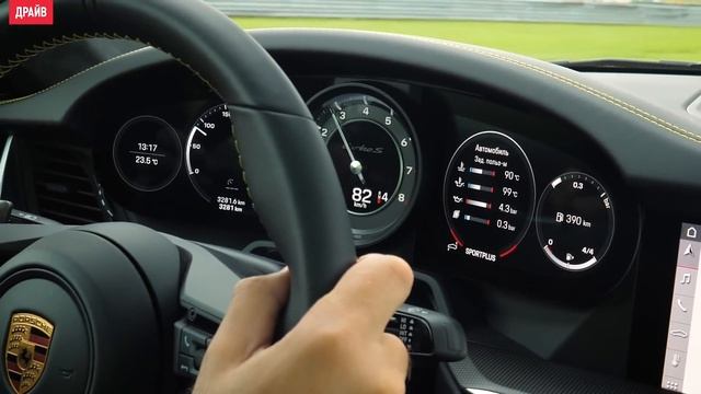 Porsche 911 Turbo S серии 992 тест-драйв