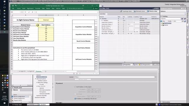Profinet   Siemens S7 1200 Vs Scanner Dataman Cognex 260 DMR262X