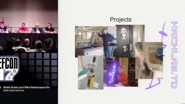 DEFCON 17: Robot Shark Laser! What Hackerspaces Do смотреть онлайн