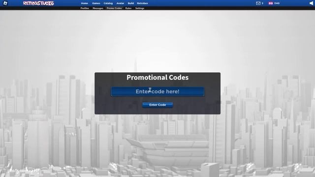 ALL NEW SECRET FREE *RETROBUX* CODES IN ROBLOX RETROSTUDIO (roblox retro codes) UPDATE смотреть онлайн