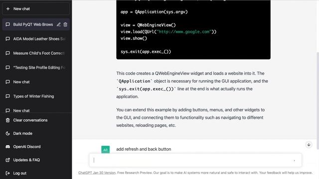 PYTHON + CHAT GPT. Создаем свой анонимный браузер за несколько минут. смотреть онлайн