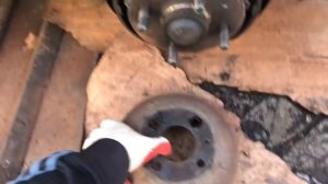 замена тормозного барабана Hyundai Accent