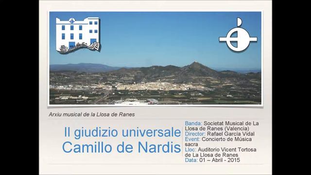 Il giudizio universale - C.de Nardis [Versión S.M. La Llosa de Ranes] смотреть онлайн