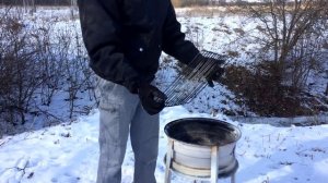 Мангал или барбекю из автомобильного диска