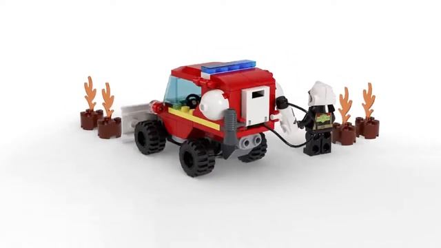 Конструктор LEGO City 60279 Пожарный автомобиль ЛЕГО Сити смотреть онлайн