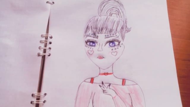 РИСУНОК ДЛЯ ПОДРУГИ! смотреть онлайн