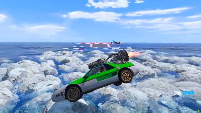 ПРОЕХАЛ ВОДНЫЕ КАМНИ на ГИГАНТСКОЙ САМОЙ ДЛИННОЙ ЛАМБОРГИНИ в ГТА 5 МОДЫ - ЭКСПЕРИМЕНТЫ в GTA 5 смотреть онлайн