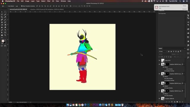 Samurai - Photoshop Collage Timelapse / Photoshop Speedart смотреть онлайн