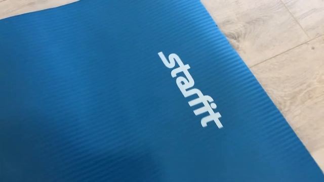 Коврик для йоги STARFIT FM 301 NBR Видеоотзыв (обзор) Татьяны