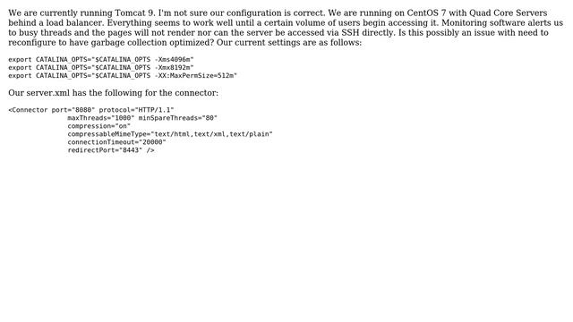 Tomcat 9 Restarts (Possible: Busy Threads) смотреть онлайн