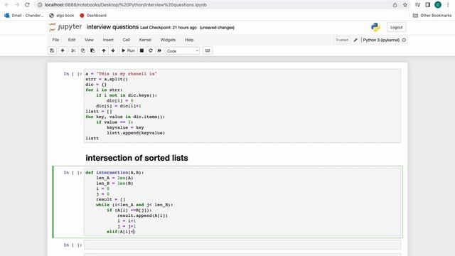 Python Interview Question in Hindi || Data Science question Exploring the Intersection of Two Lists смотреть онлайн