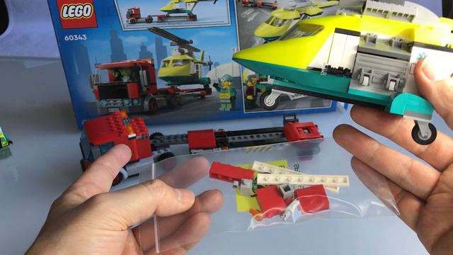 Lego City 60343 - Medicopter auf Tieflader - wie gefallen Euch meine Verbesserungen? смотреть онлайн