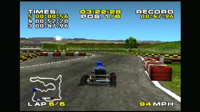 Playthrough [PSX] Michael Schumacher Racing World Kart 2002 смотреть онлайн
