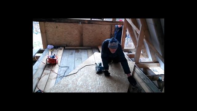 Строительство дома из газобетона 8. Конек. Фронтоны смотреть онлайн