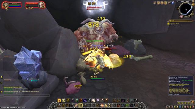 Battle for Azeroth Quest 435: Fetching Wrex (WoW, human, Paladin) смотреть онлайн