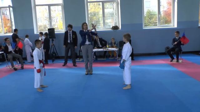 СОРЕВНОВАНИЯ ПО КАРАТЭ WKF. КУМИТЕ. КАТЕГОРИЯ 27-30кг смотреть онлайн