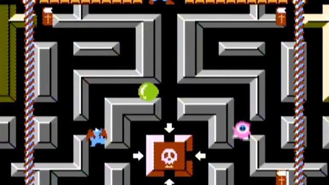 Devil World - Famicom Gameplay (デビル ワ-ルド) смотреть онлайн