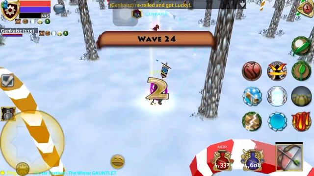 Pocket Legends Winter Event Gauntlet 2022 with Genkaisz (wave 24) смотреть онлайн