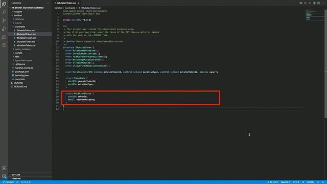 How to create a Mutated token in Solidity смотреть онлайн
