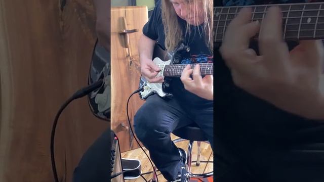 1982 Fender JV Strat - Black w Fender Pure '65 Pickups and Mallory Tone Cap смотреть онлайн