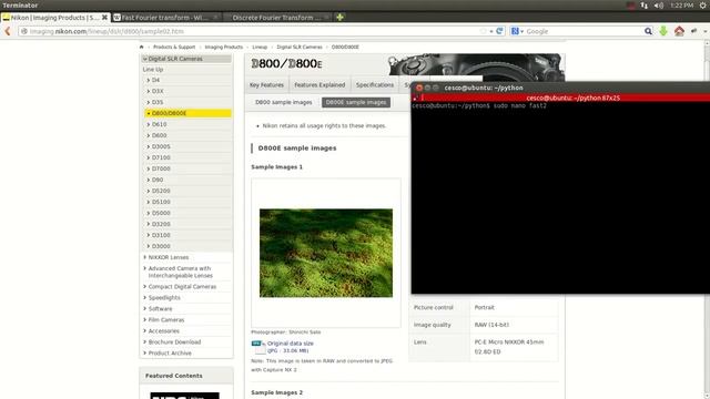 OpenCV Programming with Python on Linux Ubuntu Tutorial-14 Fourier Transform I смотреть онлайн