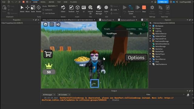 Глобальный доска лидеров! - Моя игра 0.0.4 (Roblox Studio) смотреть онлайн