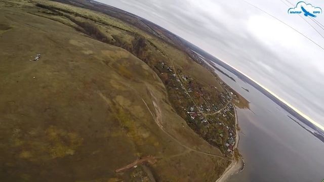 Поздоровались с орлом / Термики, рождённые водой / Полёты на параплане в Татарстане смотреть онлайн