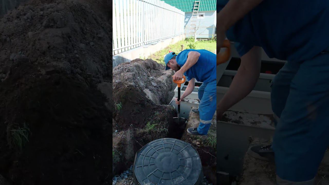 Монтаж септика в Лен. области #всеволожск #септики #дача #home #строительство #канализация #питер смотреть онлайн