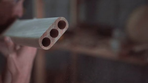 The Making of a Triple Flute - Elemental Flutes