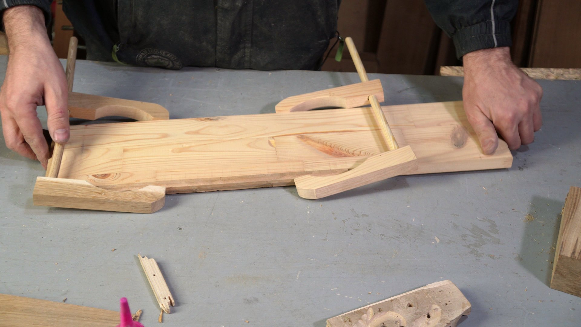 Изготовление простых деревянных струбцин—хороший помощник, сделанный из обрезков смотреть онлайн